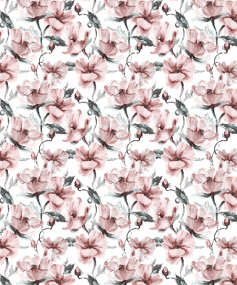 Verduisterend raamrolgordijn voor binnen in roze met bloemenprint