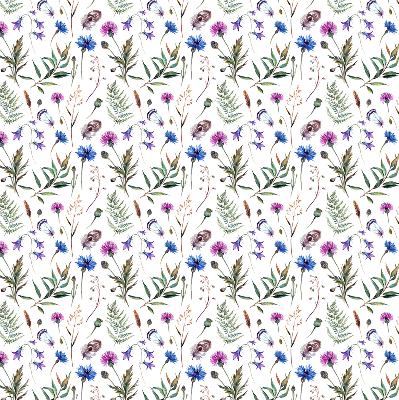 Verduisterend raamrolgordijn voor binnen met kleurrijke bloemen