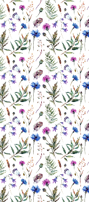 Verduisterend raamrolgordijn voor binnen met kleurrijke bloemen