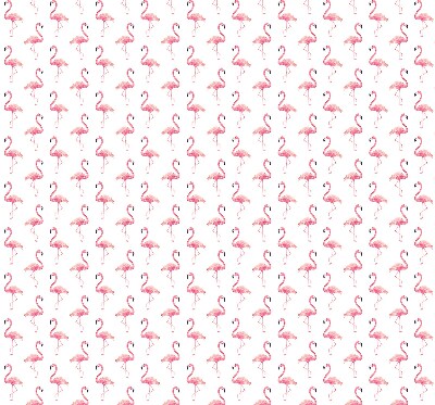 Binnenshuis verduisterend rolgordijn met print van flamingo's