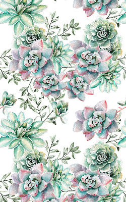 Verduisterend binnengordijn in groene plantenprint
