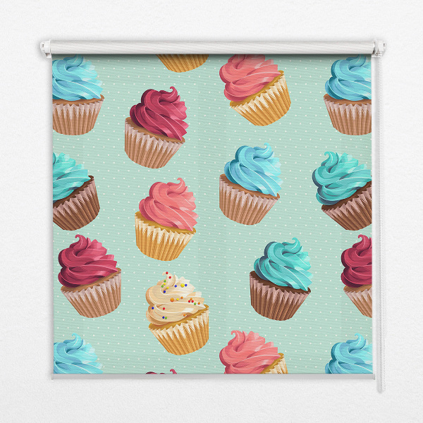 Verduisterend binnengordijn voor cupcakes