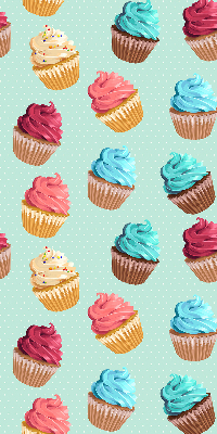 Verduisterend binnengordijn voor cupcakes