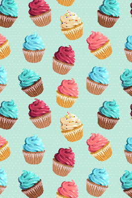 Verduisterend binnengordijn voor cupcakes