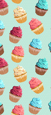 Verduisterend binnengordijn voor cupcakes