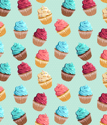 Verduisterend binnengordijn voor cupcakes