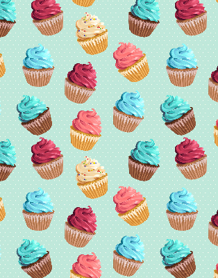 Verduisterend binnengordijn voor cupcakes