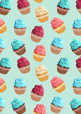 Verduisterend binnengordijn voor cupcakes