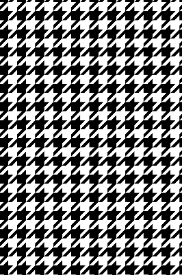 Binnenshuis verduisterend rolgordijn met geometrisch patroon