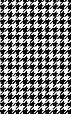 Binnenshuis verduisterend rolgordijn met geometrisch patroon