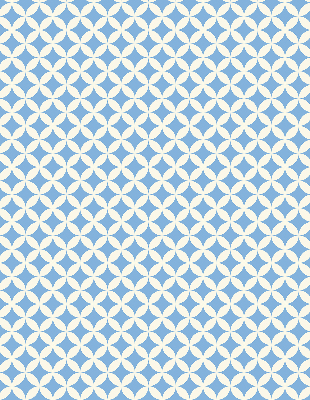 Verduisterend rolgordijn voor raam in blauwe sterren
