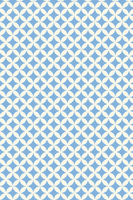 Verduisterend rolgordijn voor raam in blauwe sterren