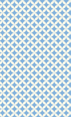 Verduisterend rolgordijn voor raam in blauwe sterren
