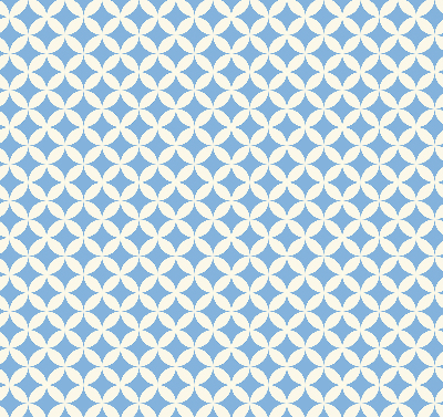 Verduisterend rolgordijn voor raam in blauwe sterren