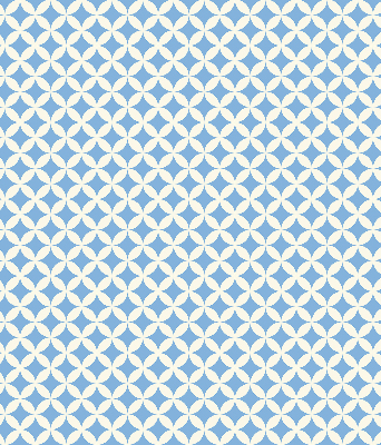 Verduisterend rolgordijn voor raam in blauwe sterren