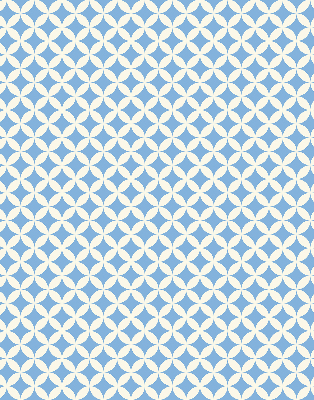 Verduisterend rolgordijn voor raam in blauwe sterren