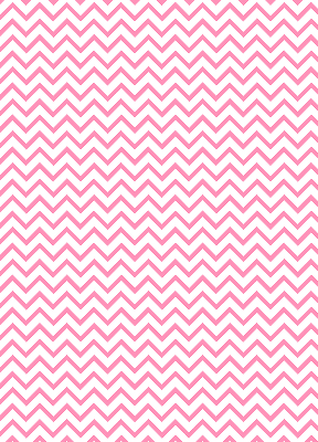 Verduisterend rolgordijn voor een balkondeur met horizontale roze zigzaglijnen