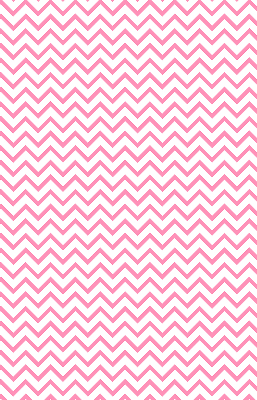 Verduisterend rolgordijn voor een balkondeur met horizontale roze zigzaglijnen