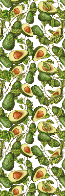Verduisterend raamrolgordijn voor binnen avocado