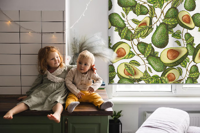 Verduisterend raamrolgordijn voor binnen avocado