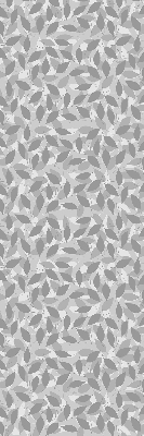 Binnenshuis verduisterend rolgordijn grijze bladeren