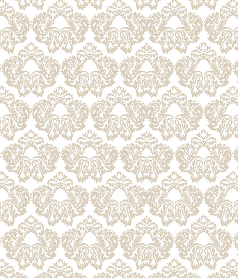 Verduisterend stoffen rolgordijn in beige met patroon