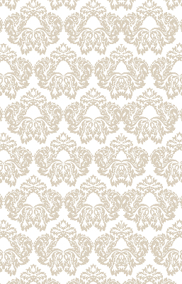 Verduisterend stoffen rolgordijn in beige met patroon