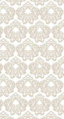 Verduisterend stoffen rolgordijn in beige met patroon
