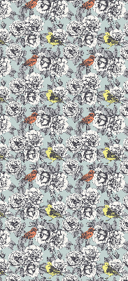 Verduisterend binnengordijn met bloemenprint