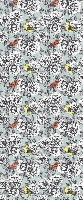 Verduisterend binnengordijn met bloemenprint