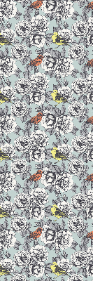 Verduisterend binnengordijn met bloemenprint