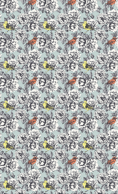 Verduisterend binnengordijn met bloemenprint