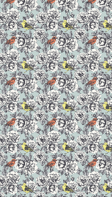 Verduisterend binnengordijn met bloemenprint