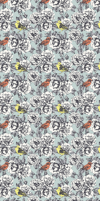 Verduisterend binnengordijn met bloemenprint