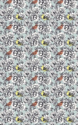 Verduisterend binnengordijn met bloemenprint