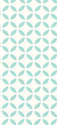 Verduisterend raamrolgordijn voor binnen in beige met patroon