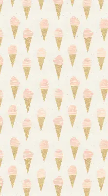 Verduisterend stoffen rolgordijn in ijsje-uitvoering