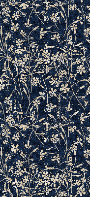 Verduisterend stoffen rolgordijn met bloemenprint