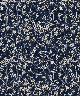 Verduisterend stoffen rolgordijn met bloemenprint