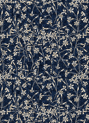 Verduisterend stoffen rolgordijn met bloemenprint