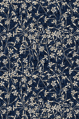 Verduisterend stoffen rolgordijn met bloemenprint