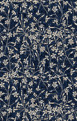 Verduisterend stoffen rolgordijn met bloemenprint