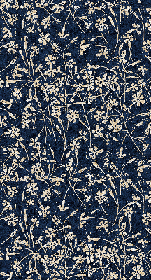 Verduisterend stoffen rolgordijn met bloemenprint