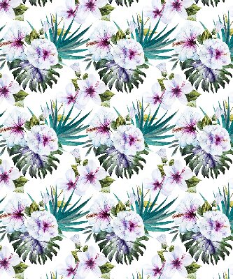 Verduisterend rolgordijn voor raam bloemen