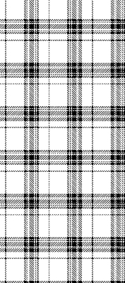 Verduisterend binnengordijn in grijze tartan