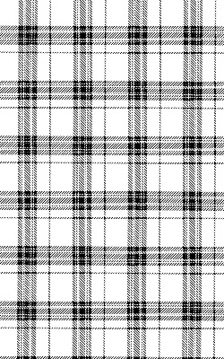 Verduisterend binnengordijn in grijze tartan