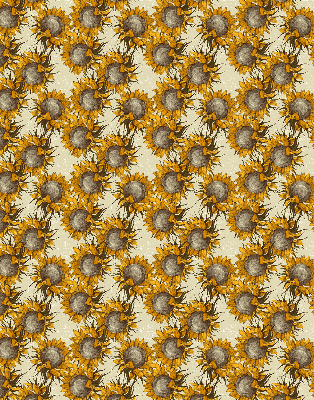 Verduisterend stoffen rolgordijn in de kleur Zonnebloem