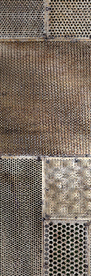 Binnenshuis verduisterend rolgordijn voor metalen wand