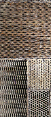 Binnenshuis verduisterend rolgordijn voor metalen wand