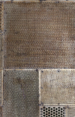 Binnenshuis verduisterend rolgordijn voor metalen wand